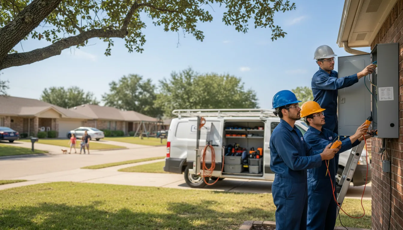 Certified electrician providing emergency electrical services in North Hills, CA